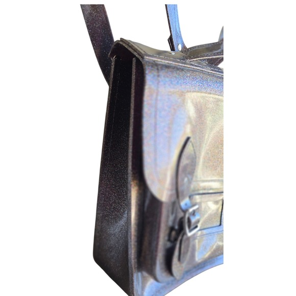 Melissa Cambridge Vegan Jelly Translucent brown sparkle medium backpack purse ** - Picture 4 of 13